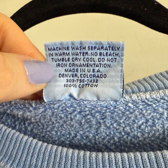 Vintage 1984 Universal Studios Florida Crewneck Sweatshirt Fred Flintstone XL - Picture 7 of 12